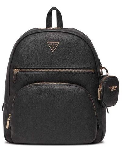 Guess Power Play Large Tech Backpack - Black