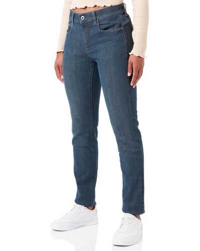 G-Star RAW Jeans Lhana Skinny Para Mujer - Azul