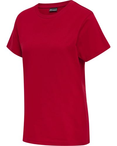 Hummel Hmlred Basic T-Shirt Multisport - Rot