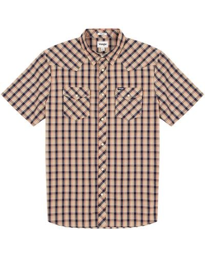 Wrangler Ss Western Shirt - Multicolour