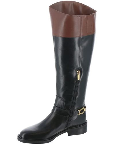 vince camuto suede knee high boots