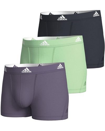 adidas Lot de Boxers - Vert