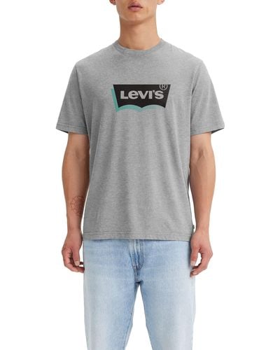 Levi's Ss Relaxed Fit Tee T-Shirt Hombre - Negro