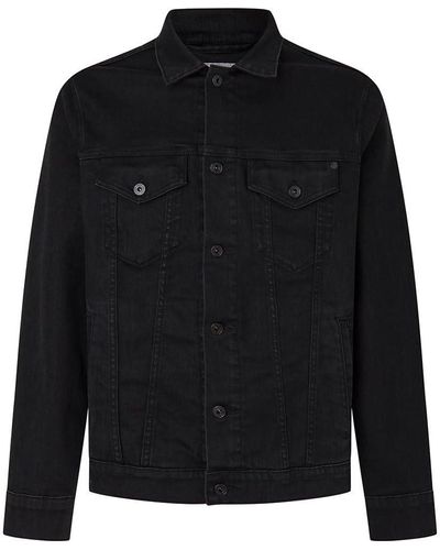 Pepe Jeans Pinners Coated Jacket - Black