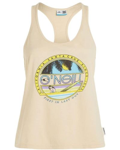 O'neill Sportswear Connective Graphic Tank Top T-shirt - Multicolour