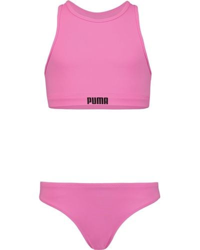 PUMA Racerback Bikini Set - Morado