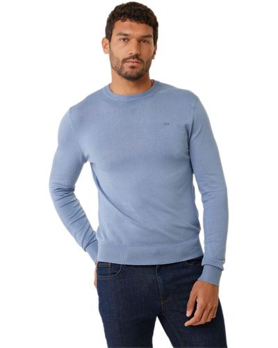 Mexx Brian Crew Neck Sweater - Blau
