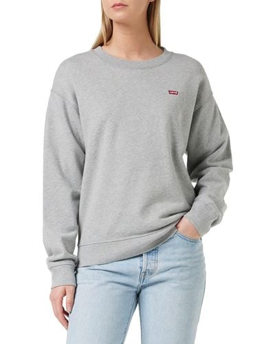 Levi's Standard Crew Sweatshirt - Grey