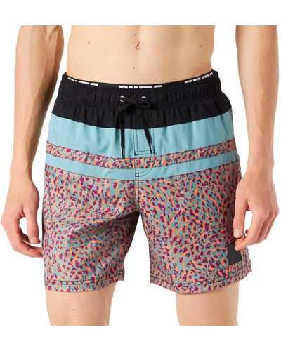 PUMA Heritage Stripe Mid Shorts Pantaloncini da Surf - Multicolore