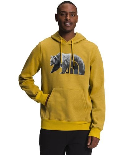 The North Face Tnf Bear Pullover Hoodie - Yellow