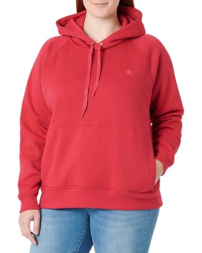 G-Star RAW Premium Core 2.0 Hdd Sw Wmn Hooded Sweatshirt - Red