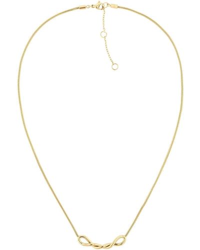 Tommy Hilfiger Jewellery Women's Stainless Steel Pendant Necklace Yellow Gold - 2780734 - Multicolour
