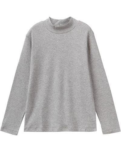 Benetton M/l T-shirt - Grey
