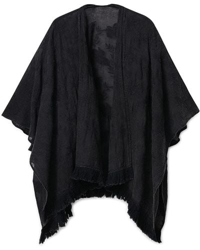 Desigual Kaftan_bijpassende Embro Cla Fashion Scarf - Zwart