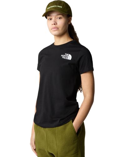 The North Face Shirt - Slim Fit T-Shirt Kurzarm - TNF - Schwarz