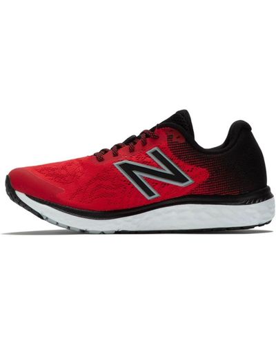 New Balance , Running Shoes Uomo, Red, 45 EU - Rosso