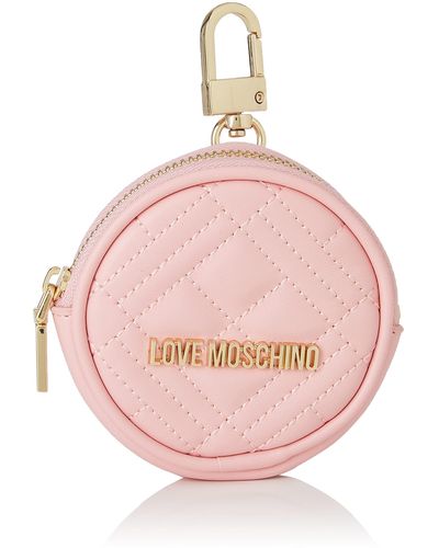 Love Moschino COMPLEMENTI PELLETTERIA Lederwaren ERGÄNZUNGEN - Pink