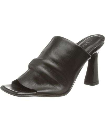 Vero Moda Vmcara Leather Sandal - Black