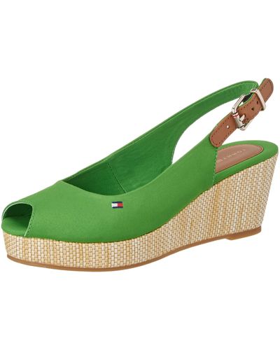 Sandales espadrilles iconic top à talon compensé