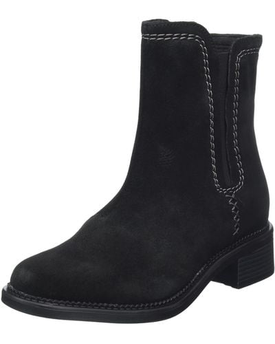 Clarks Maye Zip Fashion Boot - Black
