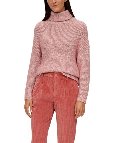 S.oliver Rollkragen Pullover ORANGE - Pink