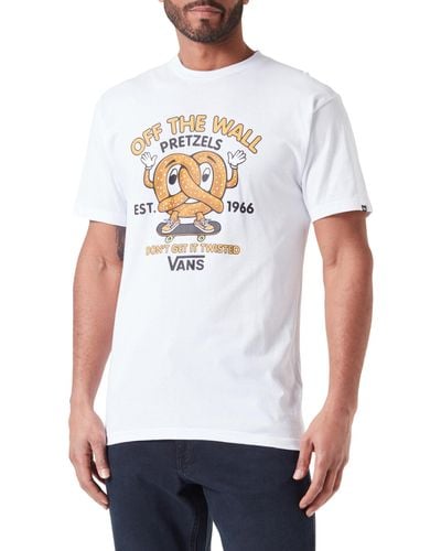 Vans Twister Dough T-shirt Voor - Wit