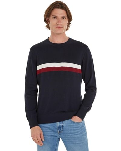 Tommy Hilfiger Sweatshirt without Hood - Azul