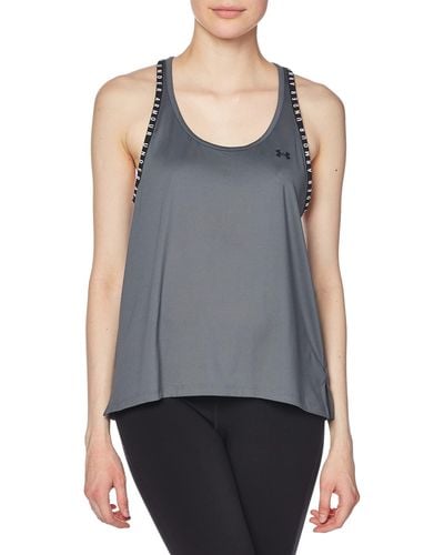 Under Armour S Knockout Tank Top Pitch Grey L