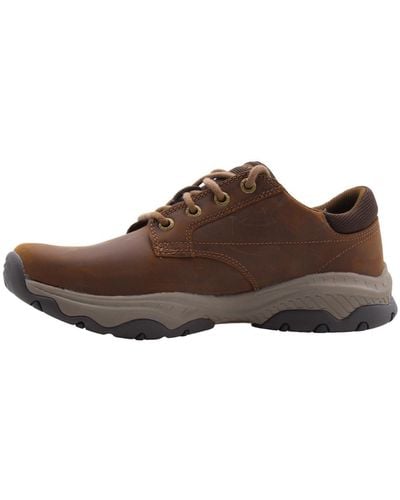 Skechers Relaxed Fit: Craster Fenzo Shoes - Brown