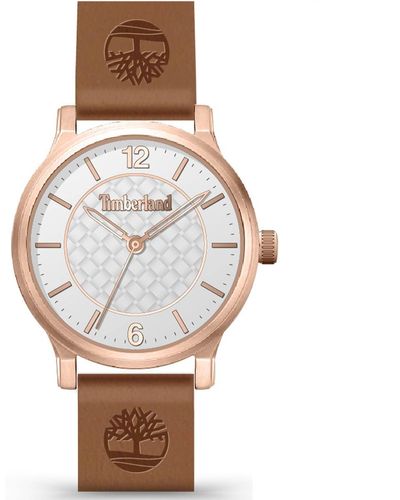 Timberland Analoog Kwarts Horloge Met Lederen Armband Tdwla2104501 - Meerkleurig