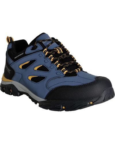 Regatta S Holocombe Iep Low Isotex Waterproof Fabric Walking Shoes - Blue