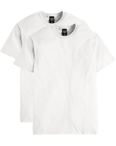 Hanes Nano Premium Cotton T-shirt - White