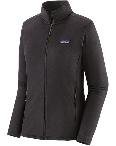 Patagonia W's R1 Daily JKT Polo-Pullover - Schwarz