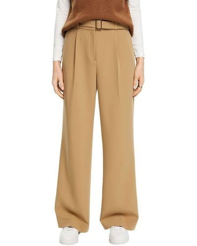 Esprit Collection 013eo1b303 Trousers - Natural