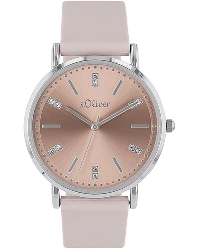 S.oliver Uhr Armbanduhr Silikon 2038368 - Mehrfarbig