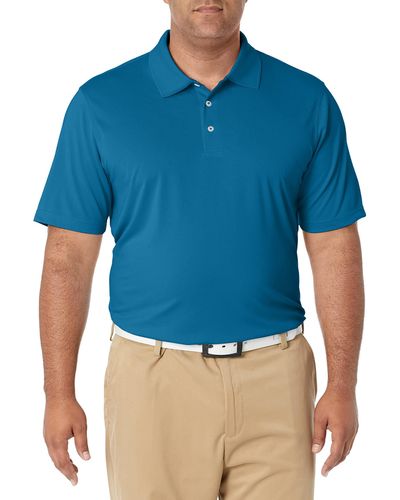 Amazon Essentials Regular-fit Quick-dry Golf Polo Shirt-discontinued Colours - Blue