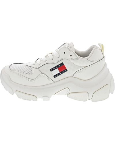 Tommy Hilfiger TJW-Hybrid Runner Sneaker Low in Weiß
