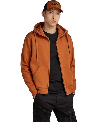 G-Star RAW Premium Core Hooded Zip Thru Sweatshirt - Mehrfarbig