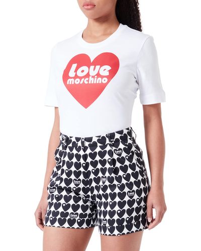 Love Moschino Casual Shorts - Weiß