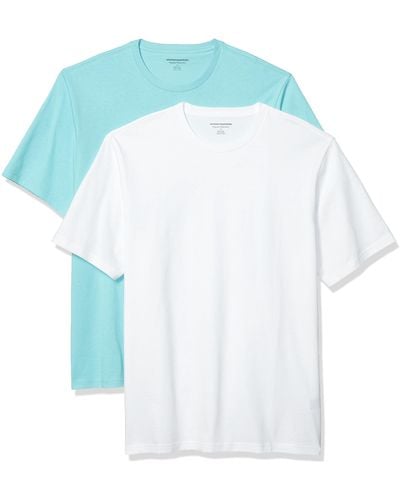 Amazon Essentials 2-Pack Regular-Fit Short-Sleeve Crewneck T-Shirt - Bianco