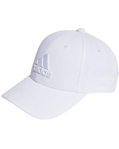 adidas Big Tonal Logo Baseball Cap - White