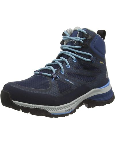 Jack Wolfskin Force Striker Texapore Mid Hiking Shoe Boot - Blue