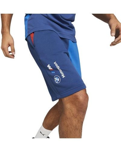 PUMA BMW M Motorsport Sweat Shorts - Blau