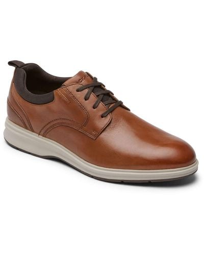 Rockport Total Motion City Plain Toe Oxford - Brown