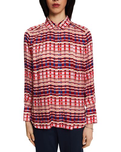 Esprit Collection 013eo1f306 Blouse - Red