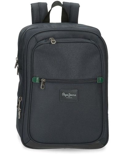 Pepe Jeans Backpack Adap.2c Portaord.40 Cm. Pjl File Luggage-Messenger Bag - Black