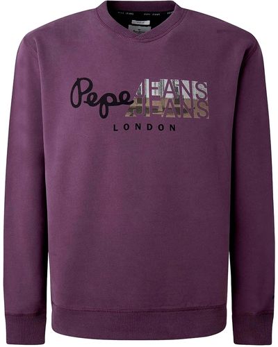 Pepe Jeans Pierson Jumpers - Purple