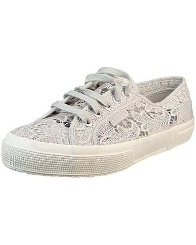 Superga 2750 Macrame Oxford-Schuh - Schwarz