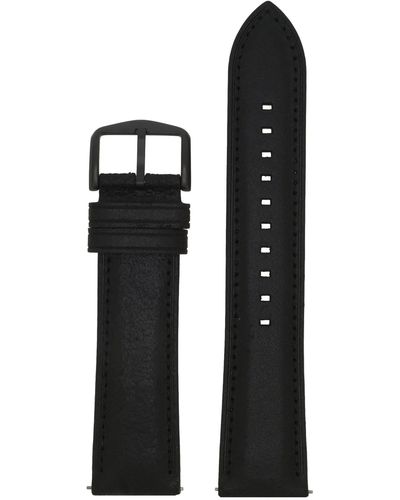 Fossil Uhrband Wechselarmband LB-FS5503 Ersatzband Leder 22 mm Schwarz - Mehrfarbig