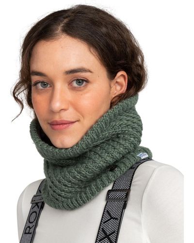 Roxy Funktioneller Halswärmer aus Fleece für Frauen - Grün